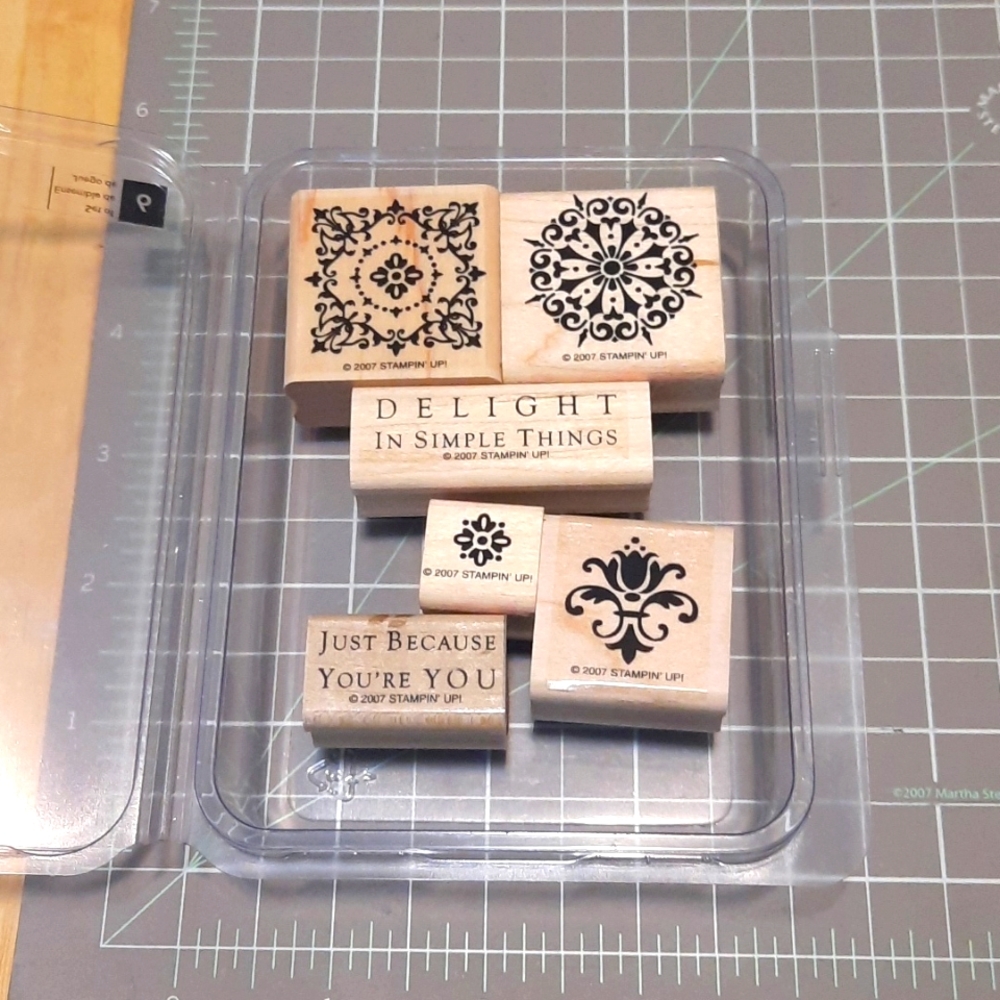 Simple Delights Rubber Stamp set